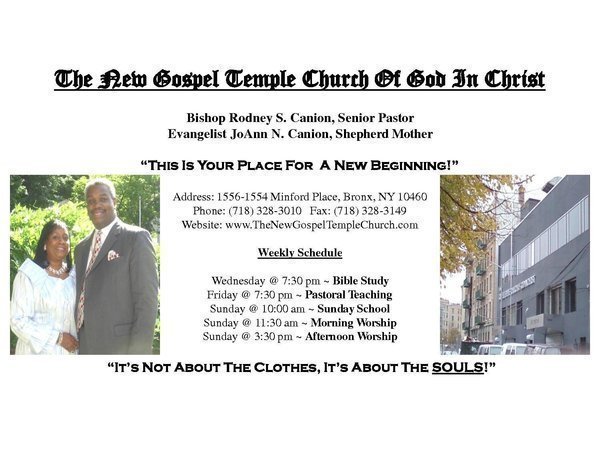 Photo of The New Gospel Temple COGIC