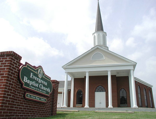 Evergreen Baptist Church in Appomattox,VA
