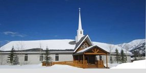 Morning Star Baptist Church in Alpine,WY