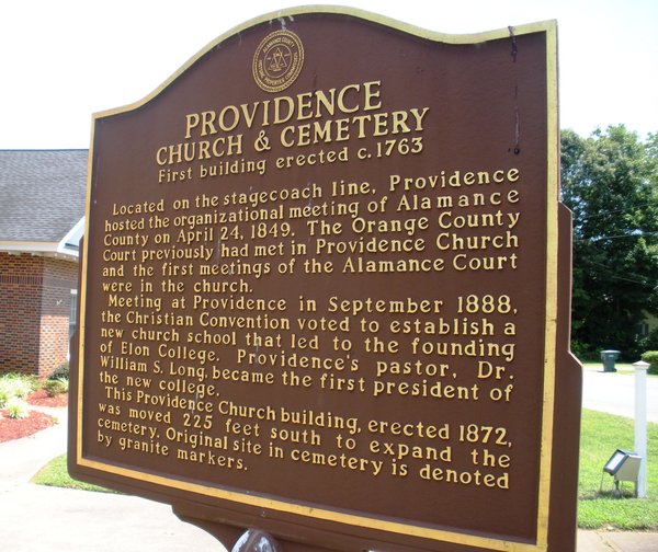 Photo of Historic Providence Christian Church