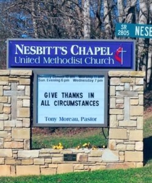 Photo of Nesbitt's Chapel United Methodist Church