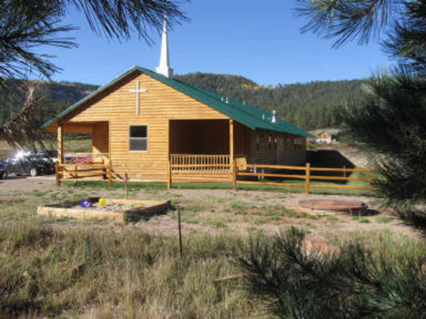 Jemez Mountain Baptist Church in Jemez Springs,NM